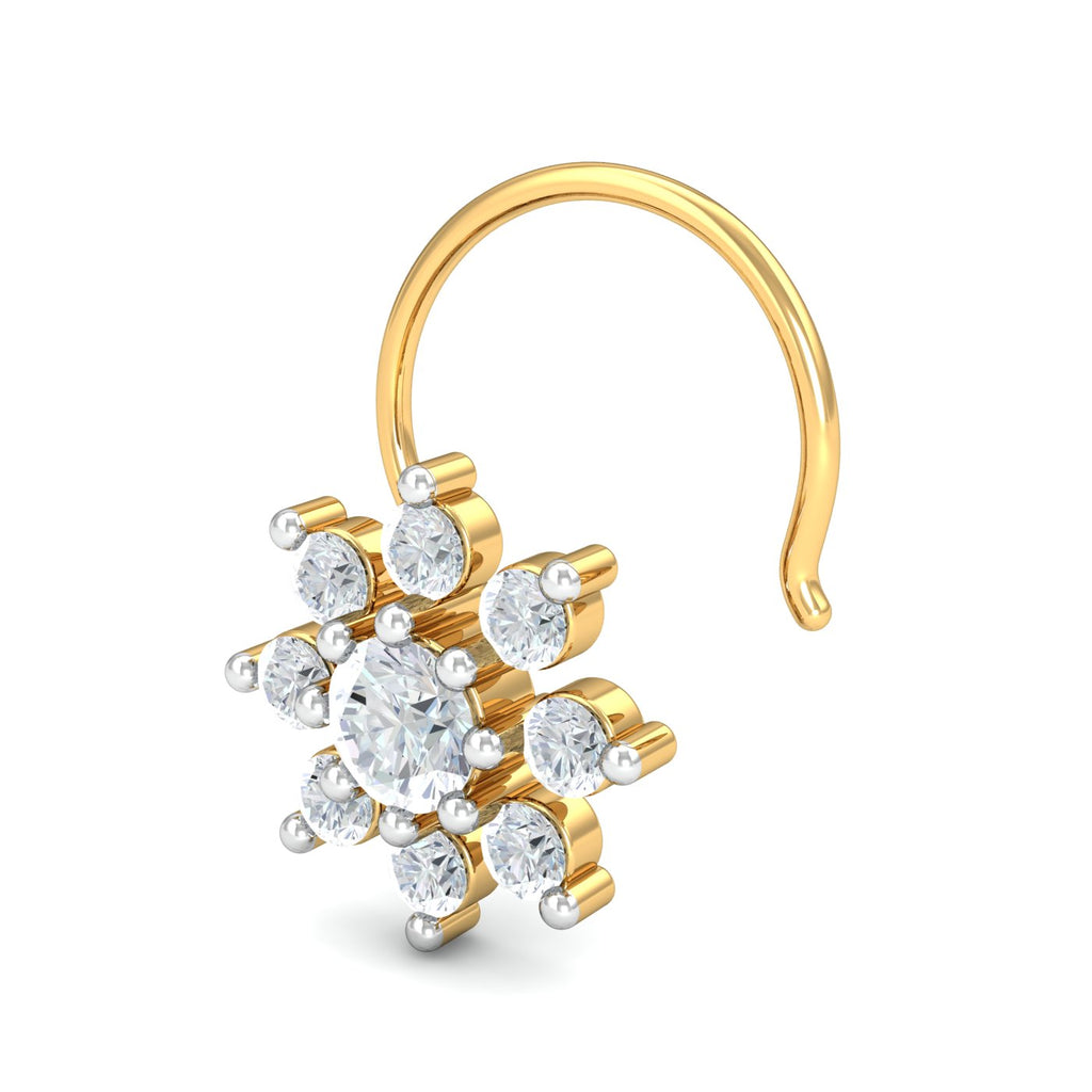 Suru 0.26 Carats Nose Pin