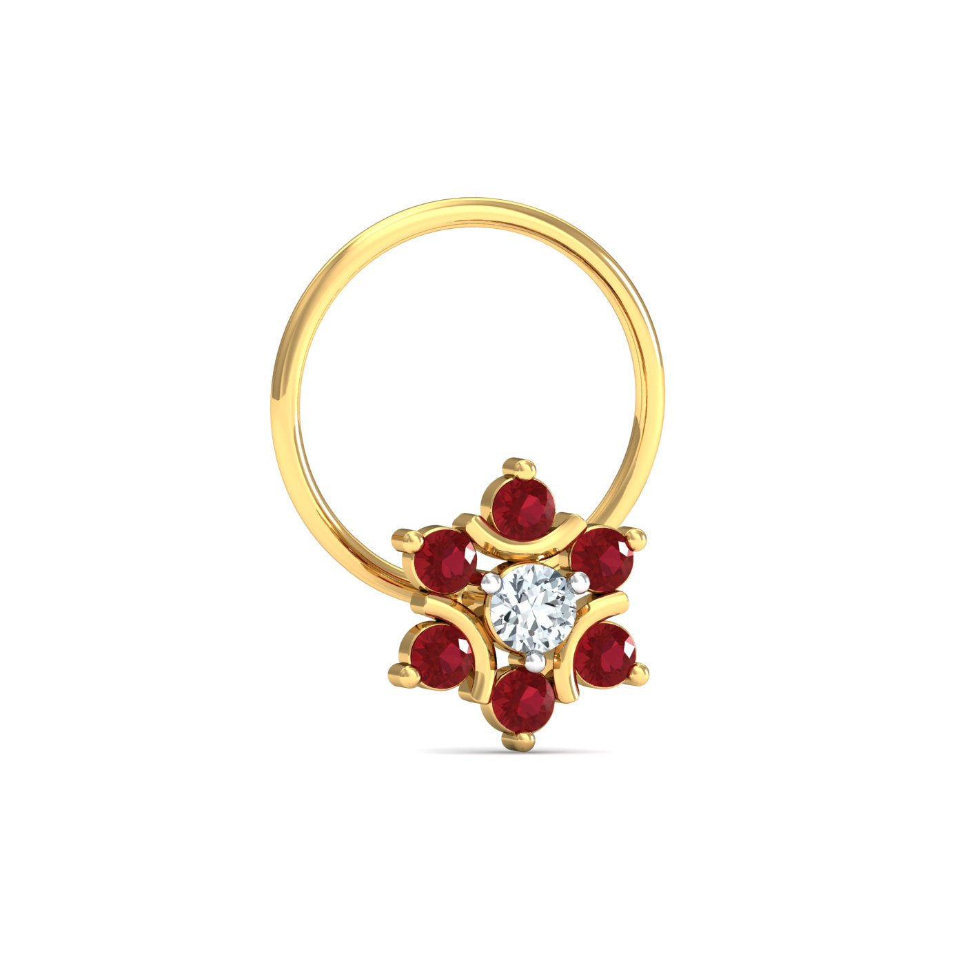 Klass Ruby Pin Nose Pin