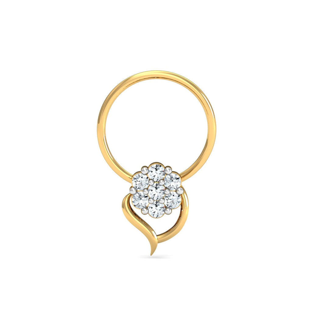 Rima Cluster Nose Pin