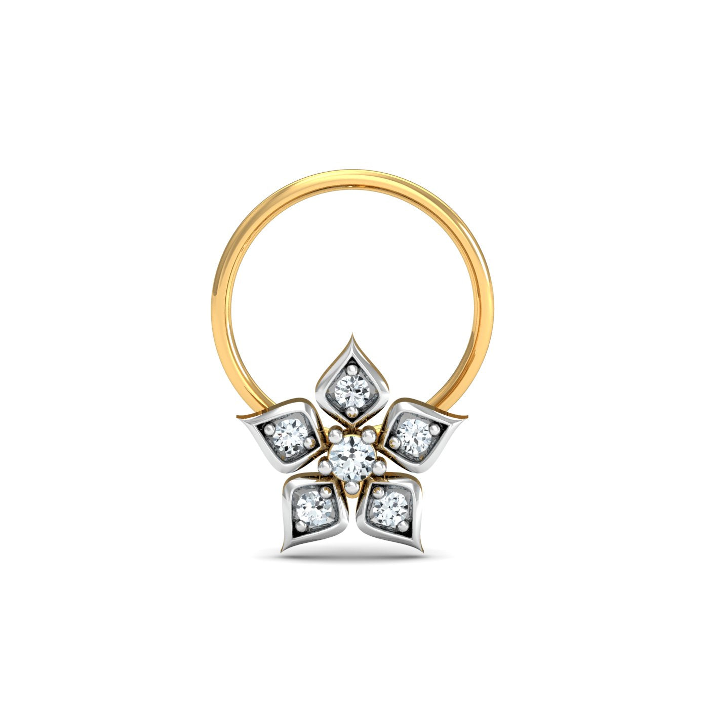 Zora Floral Nose Pin