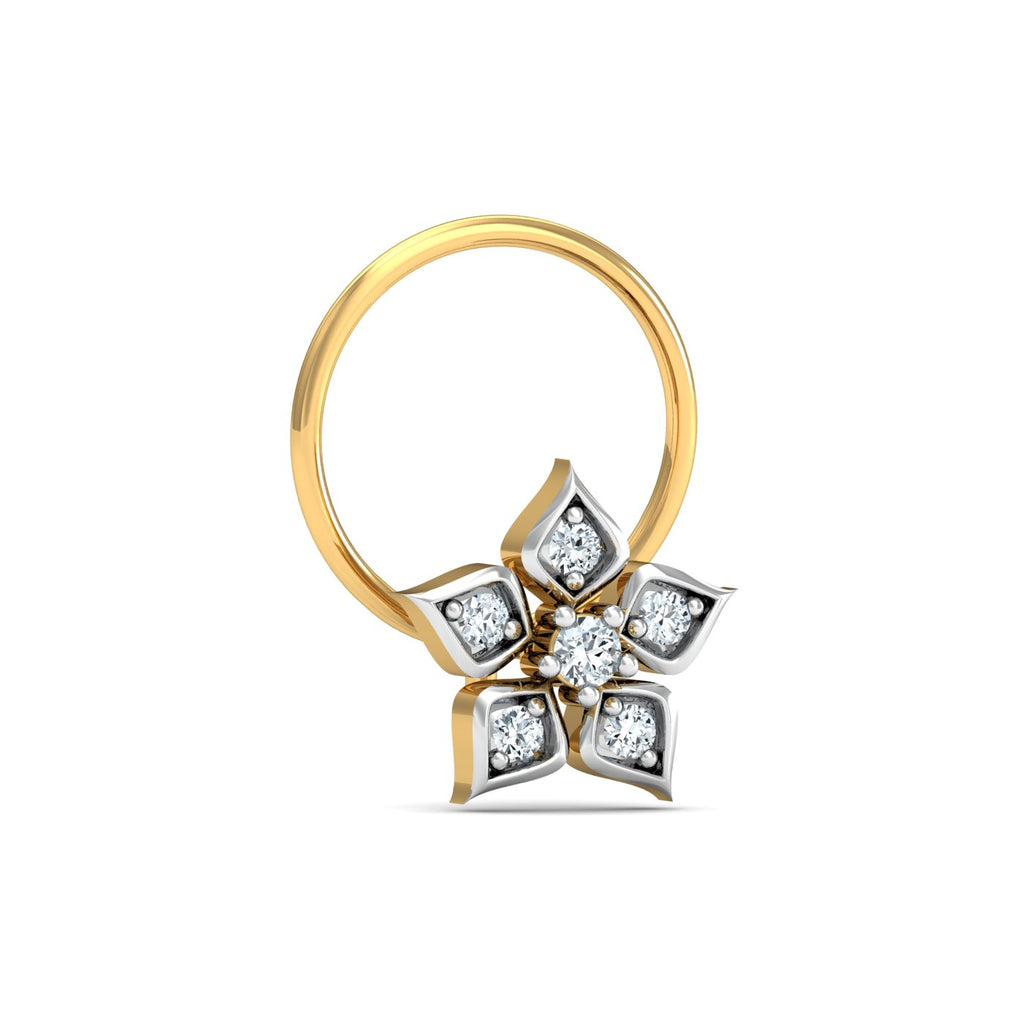 Zora Floral Nose Pin