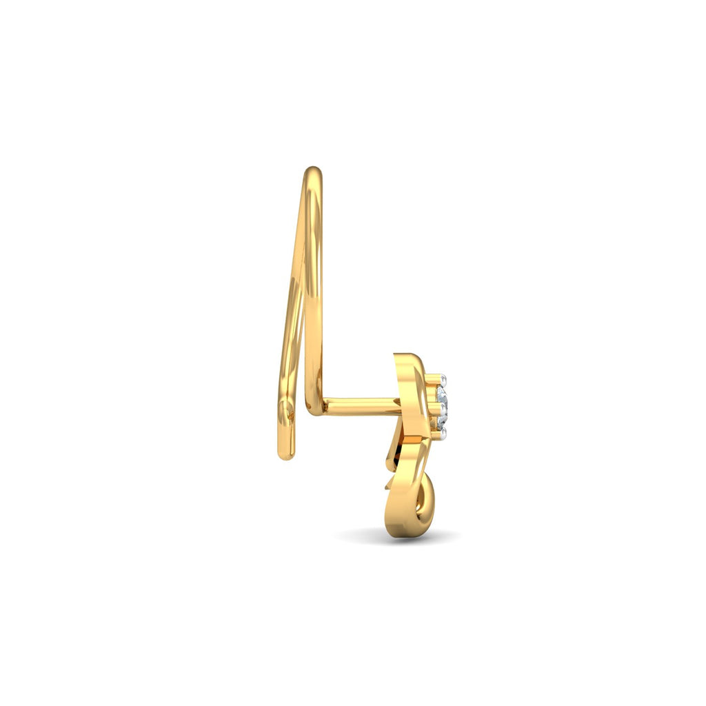 Keily Heart Nose Pin