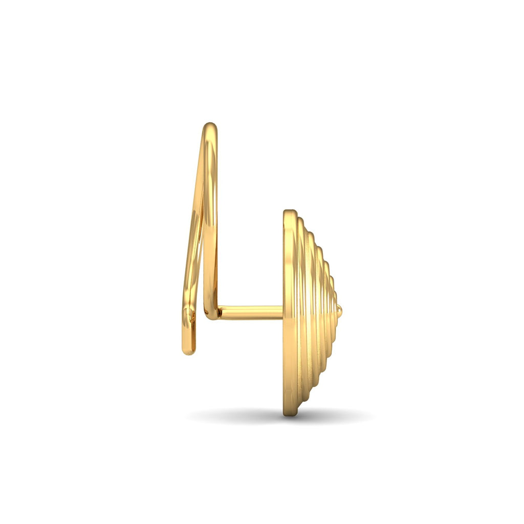 Spiral Gold Nose Pin