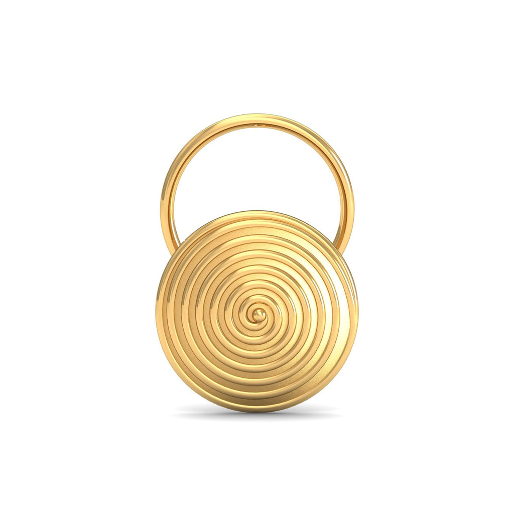 Spiral Gold Nose Pin