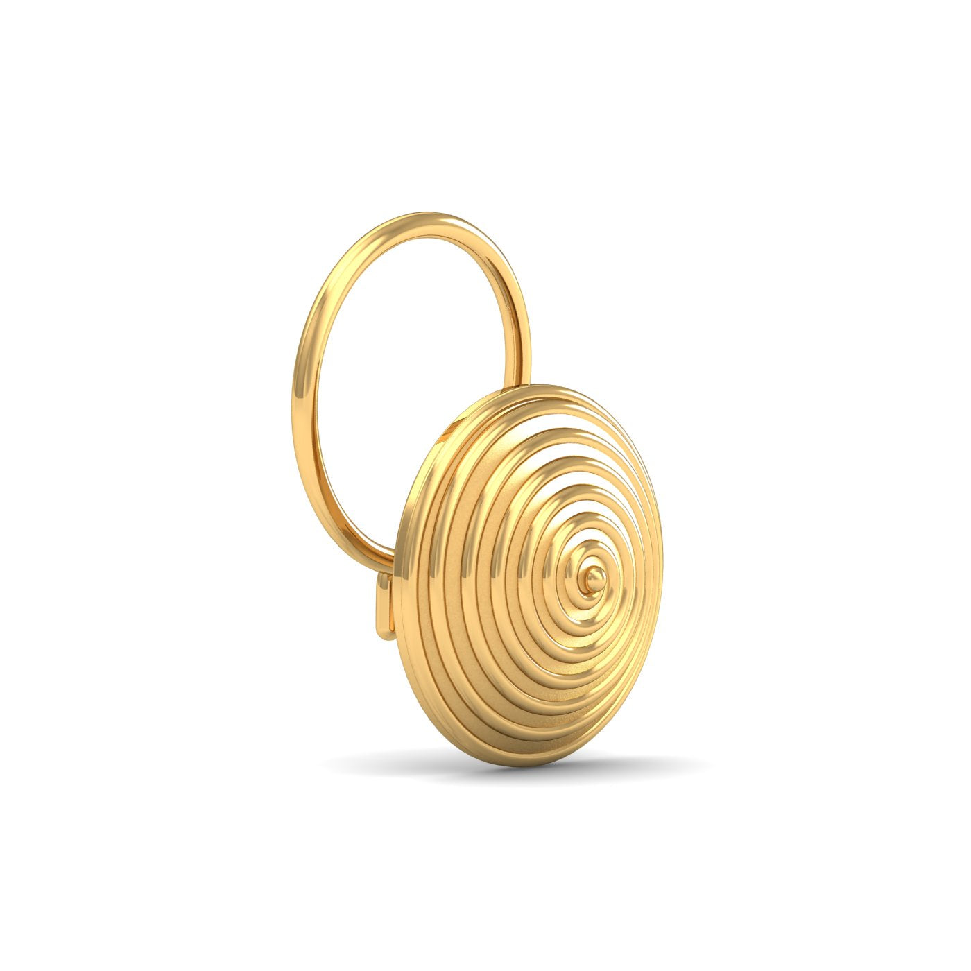 Spiral Gold Nose Pin