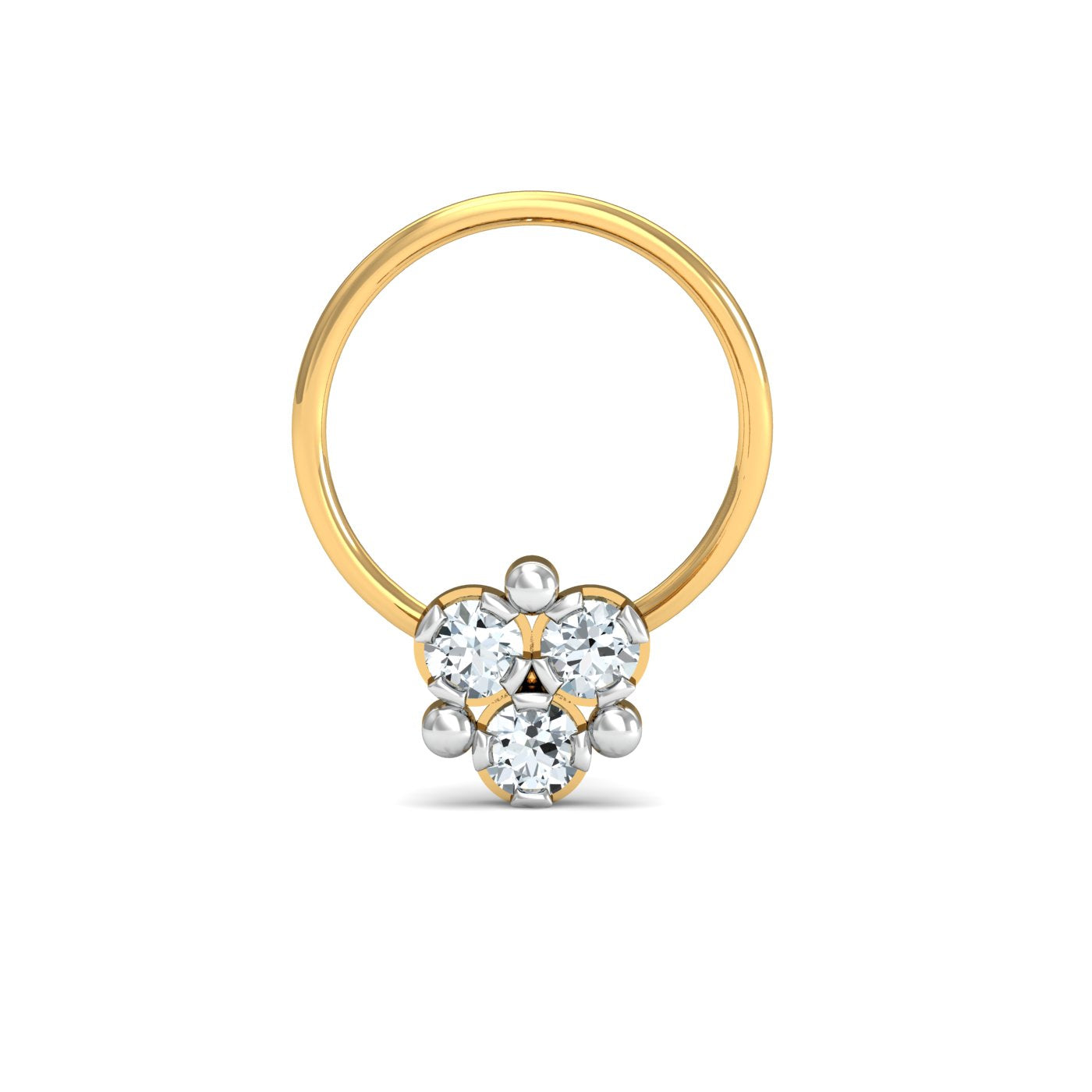 Ailani 3-Diamond Nose Pin