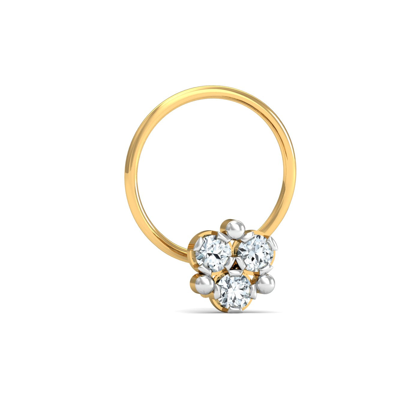 Ailani 3-Diamond Nose Pin
