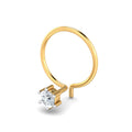 0.09 Carat 6 Prongs Nose Pin