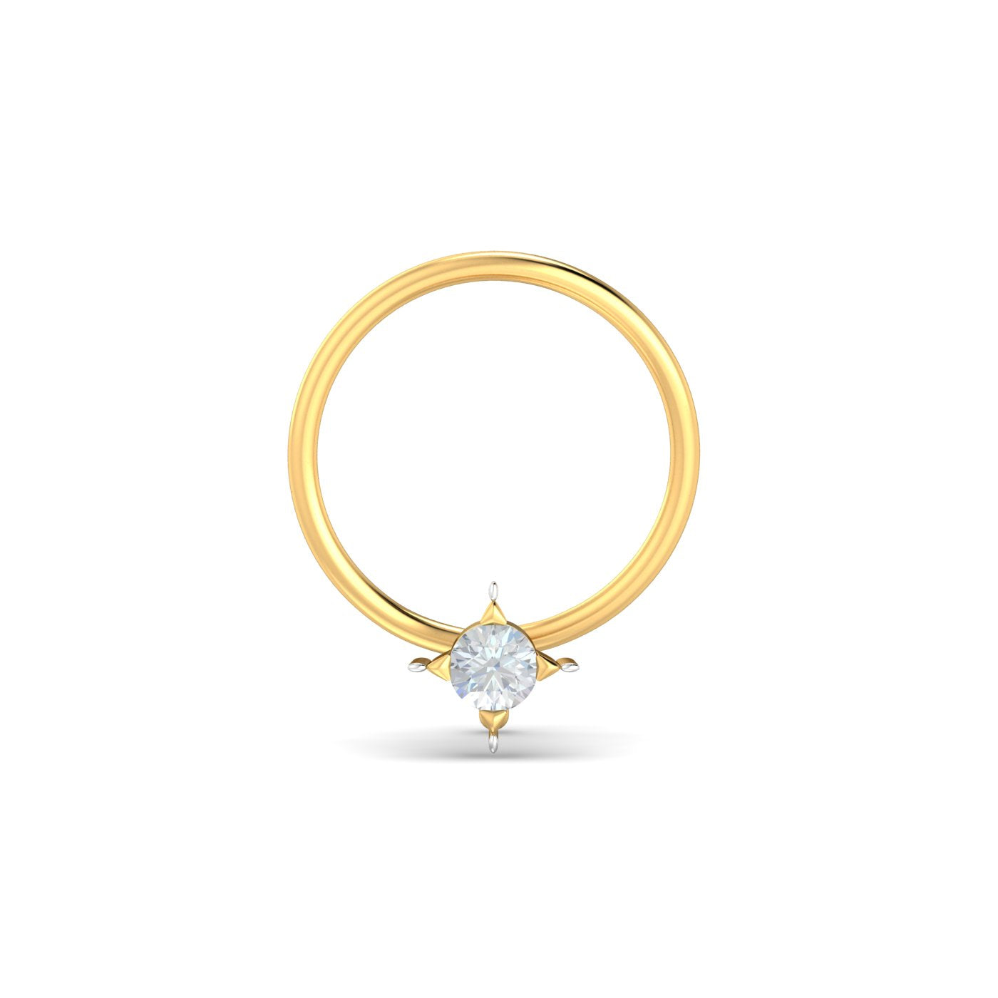 Cayman 0.02 Carat Nose Pin