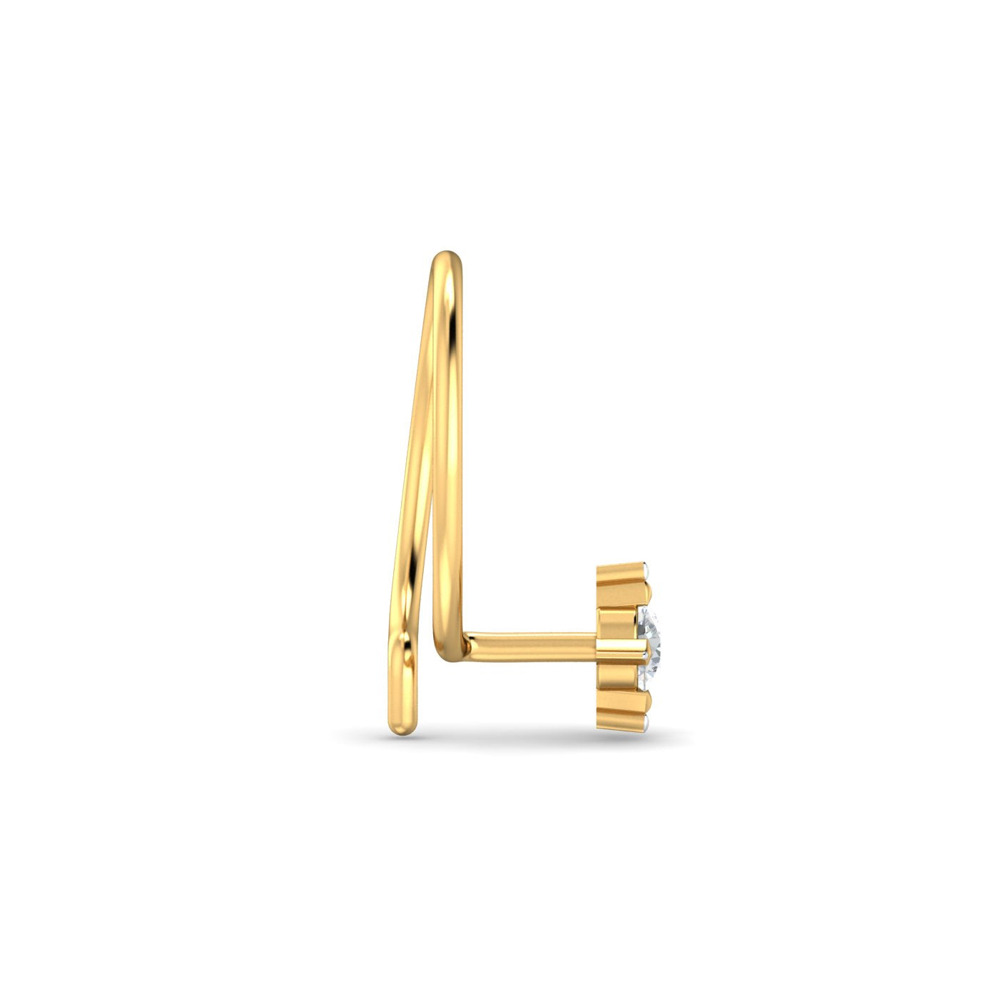 Cayman 0.02 Carat Nose Pin