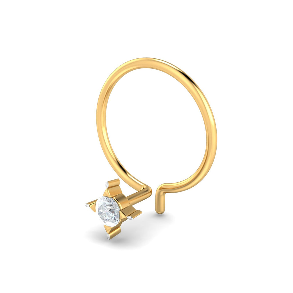 Cayman 0.04 Carat Nose Pin