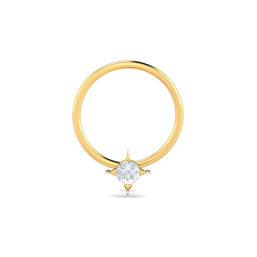 Cayman 0.04 Carat Nose Pin