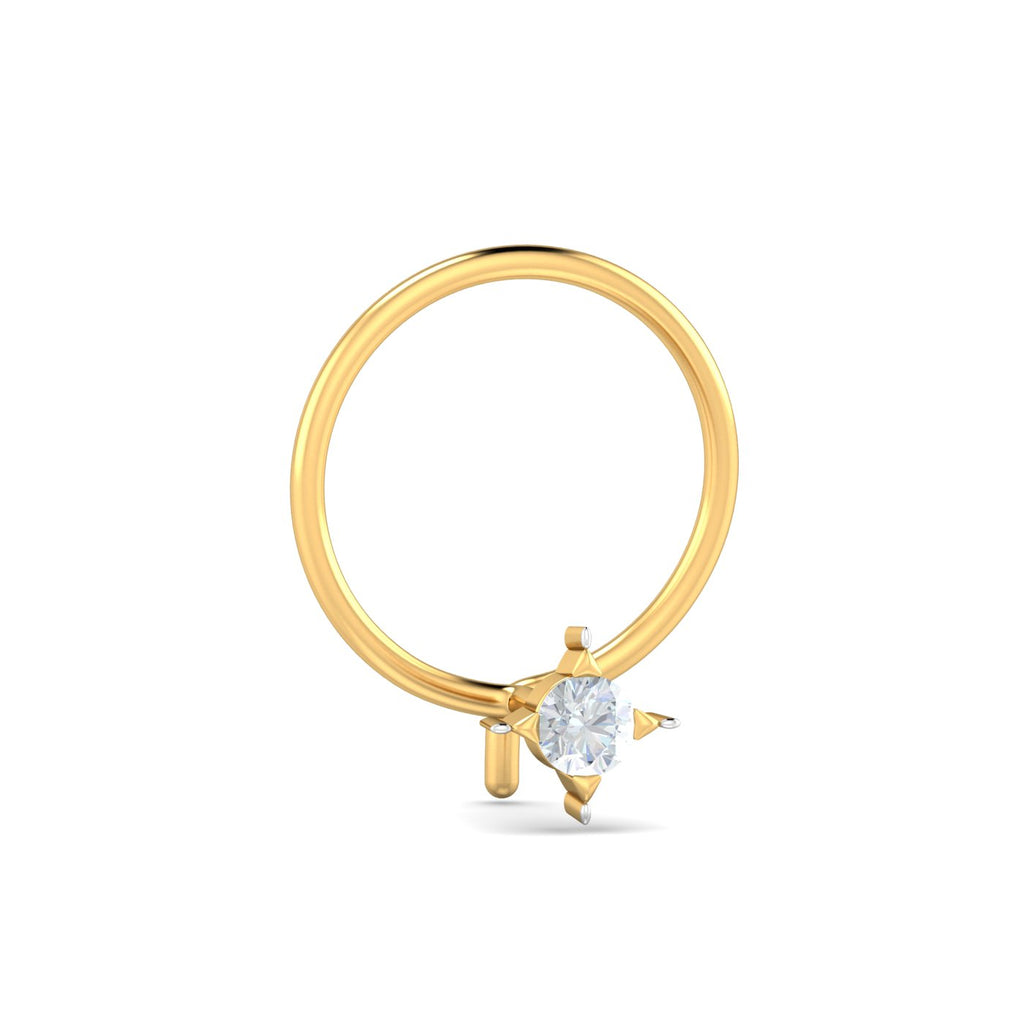 Cayman 0.04 Carat Nose Pin