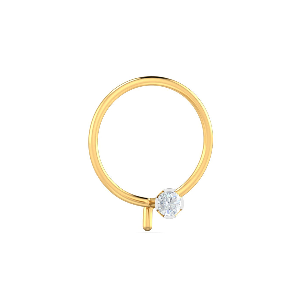 Chike 0.03 Carat Nose Pin