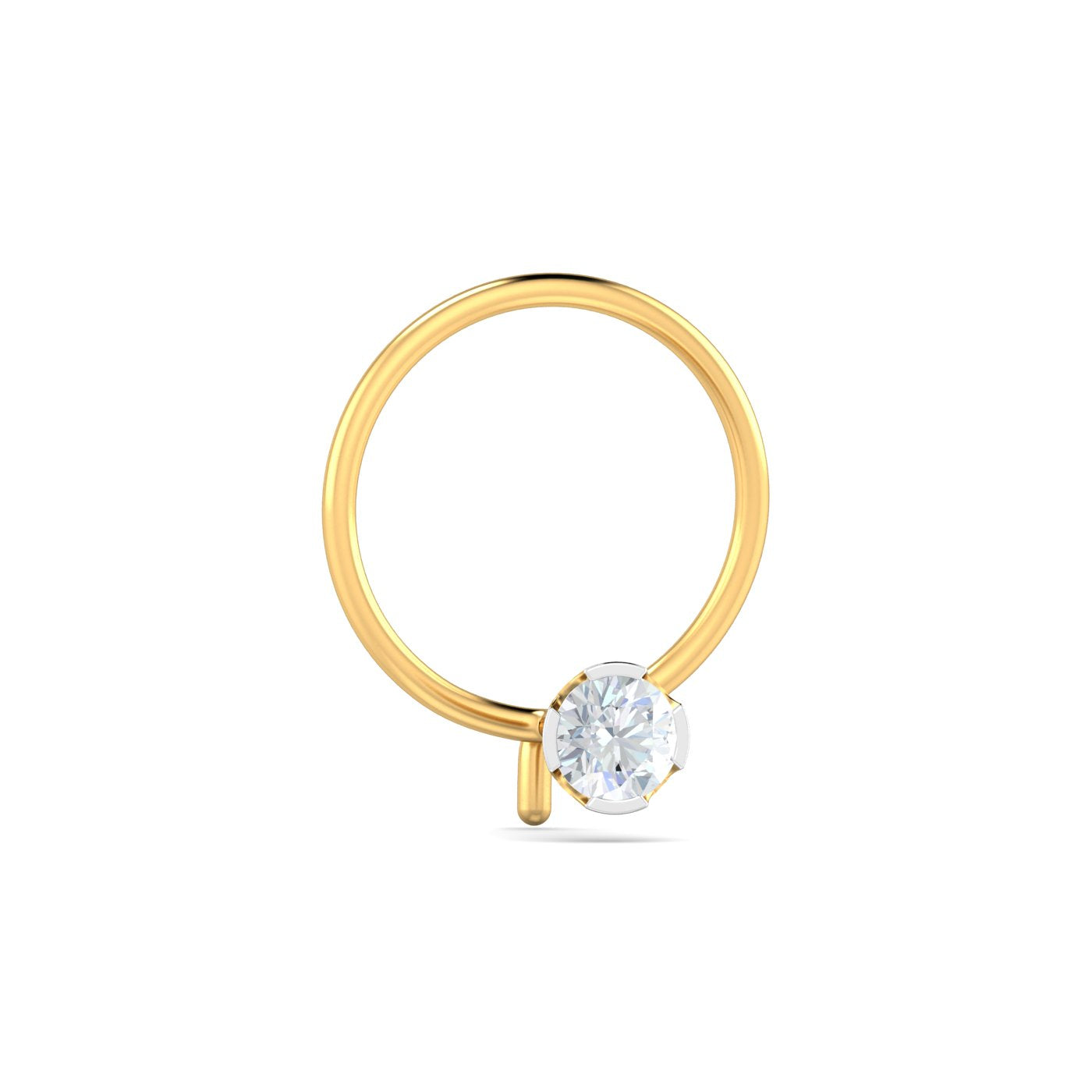Chike 0.08 Carat Nose Pin