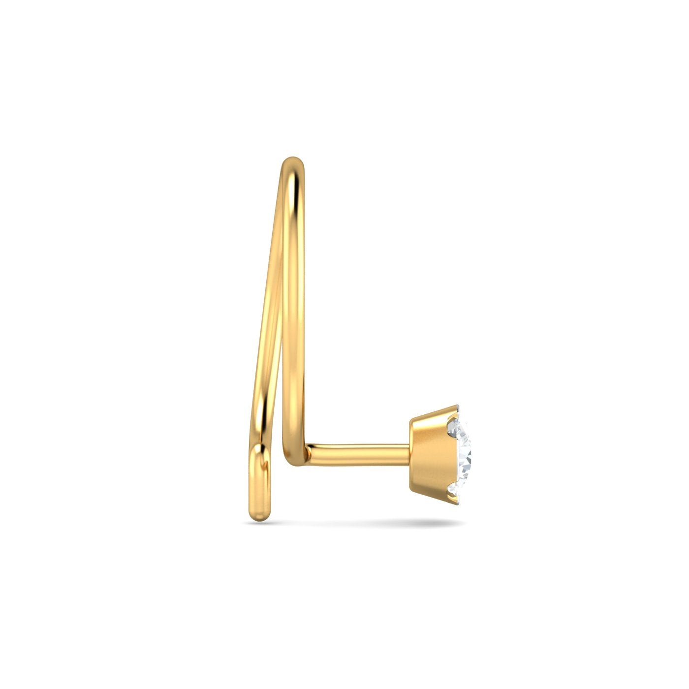 Chike 0.08 Carat Nose Pin