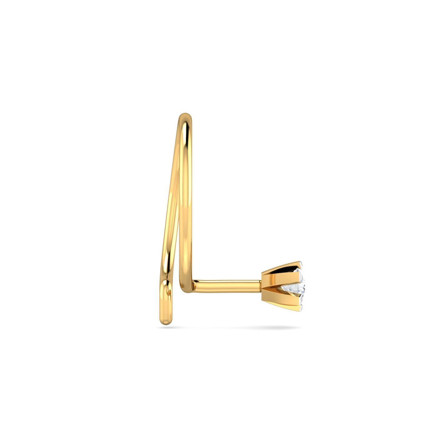 Classic 6-Prong 4-Cent Nose Pin