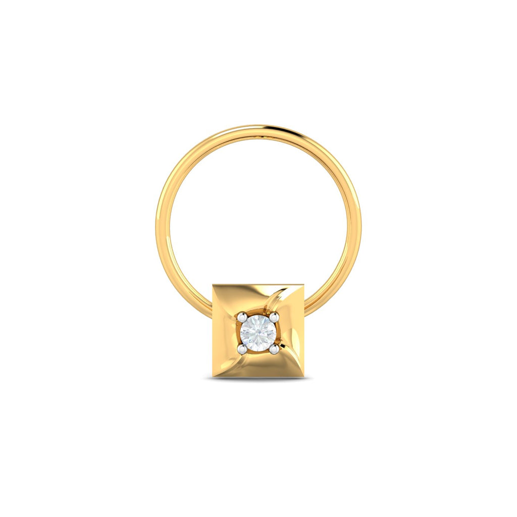 Henri Square Nose Pin