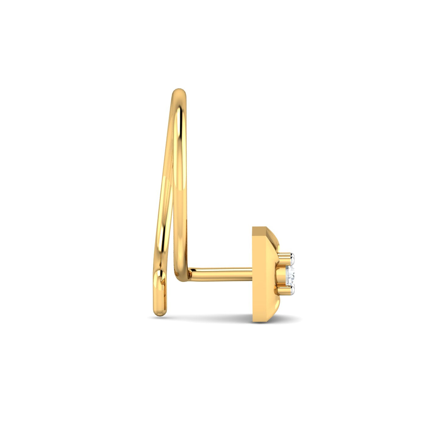 Henri Square Nose Pin