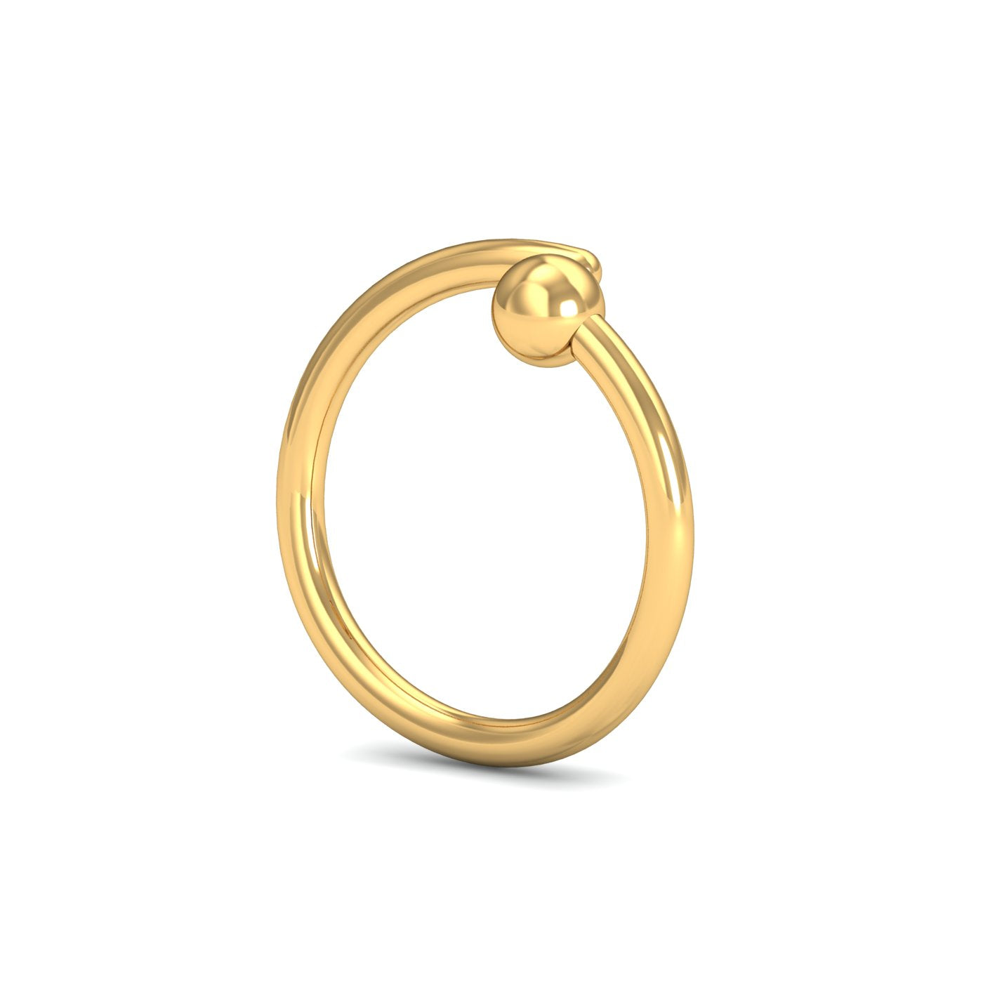 Basic Round Nose Ring