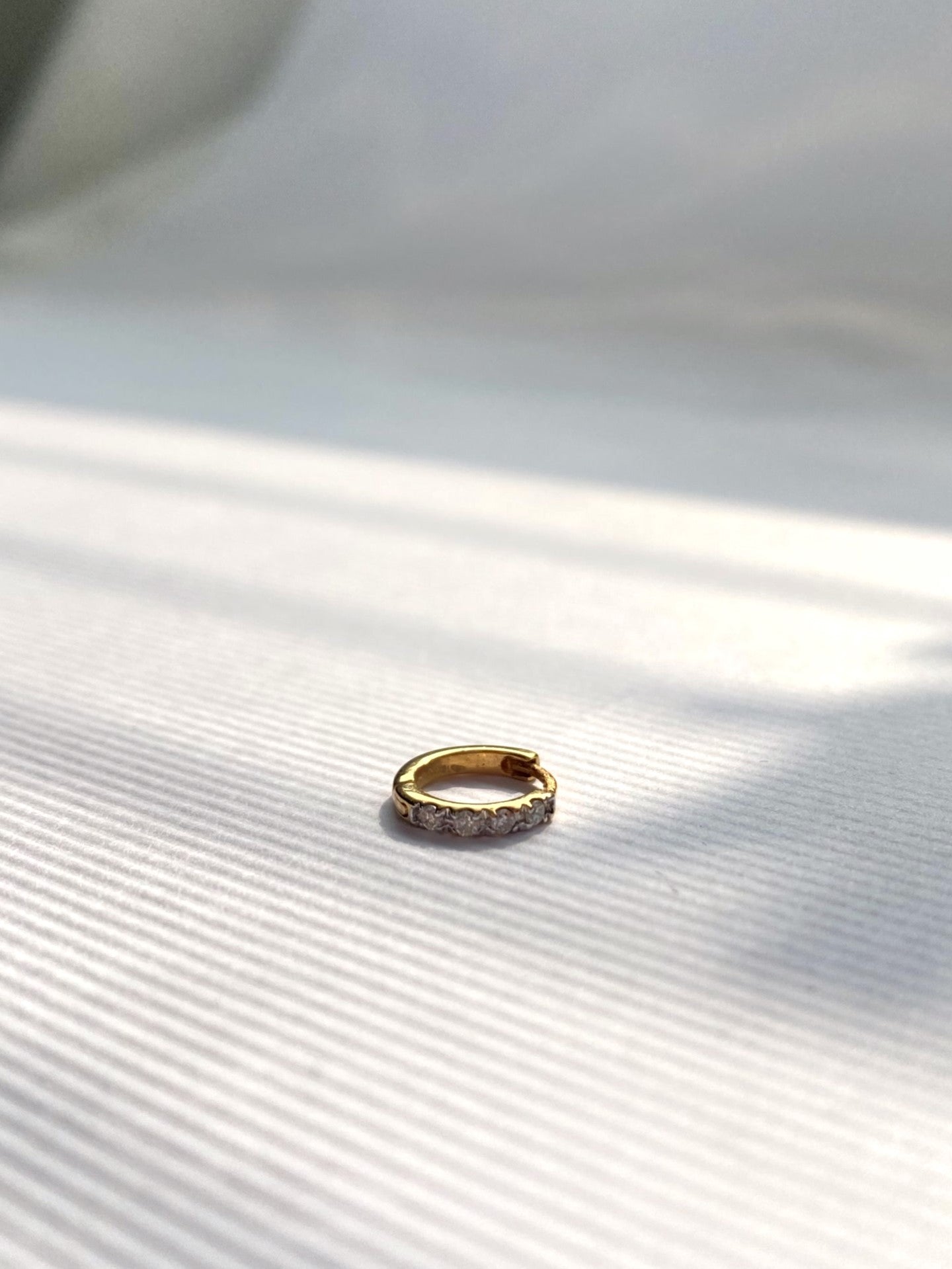 Dainty Diamond Nose Ring