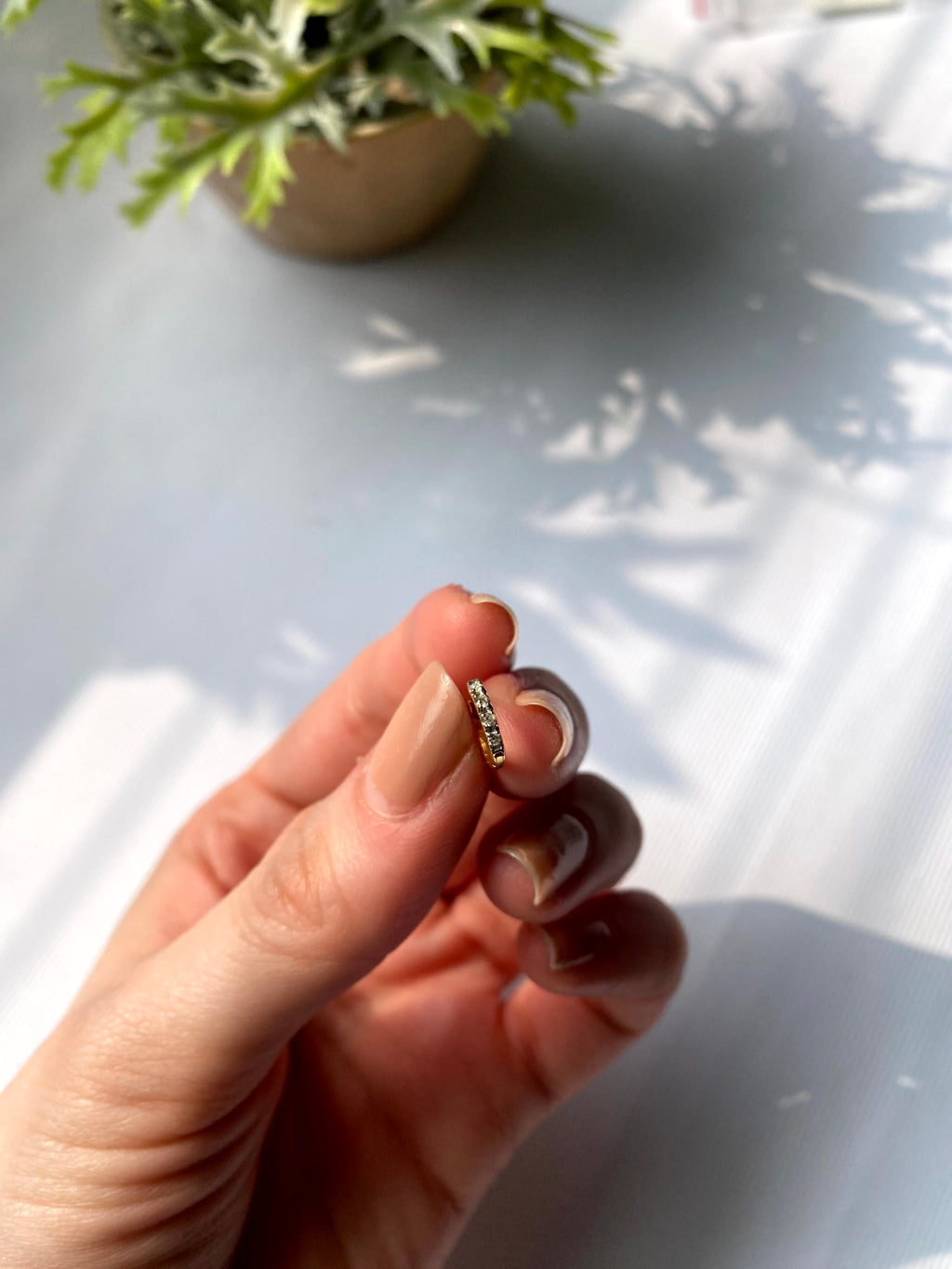 Dainty Diamond Nose Ring