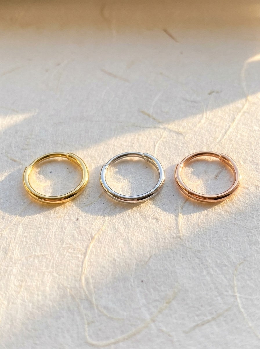 Classic Plain Gold Nose Ring