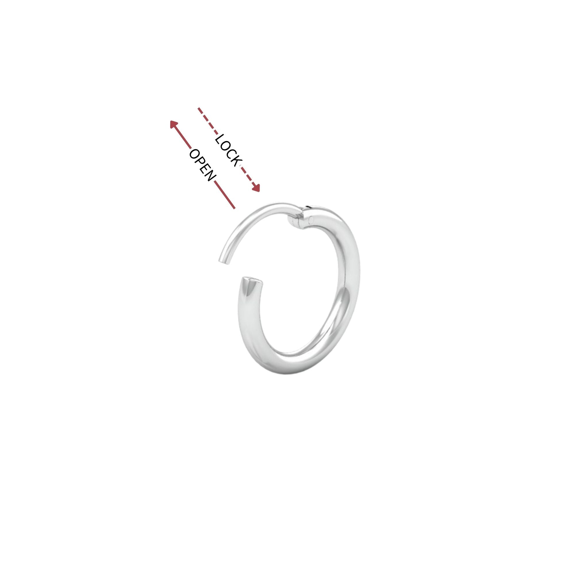 Classic Plain Gold Nose Ring