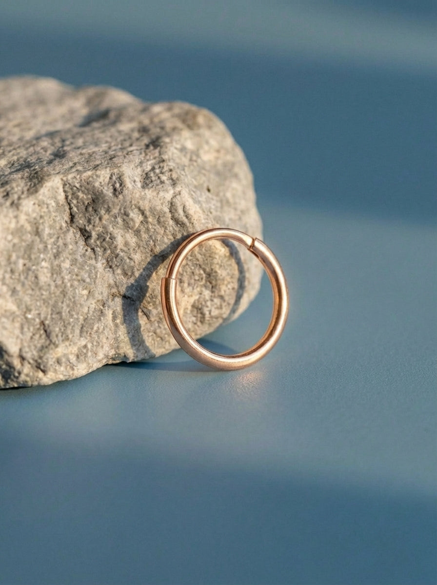 Classic Plain Gold Nose Ring