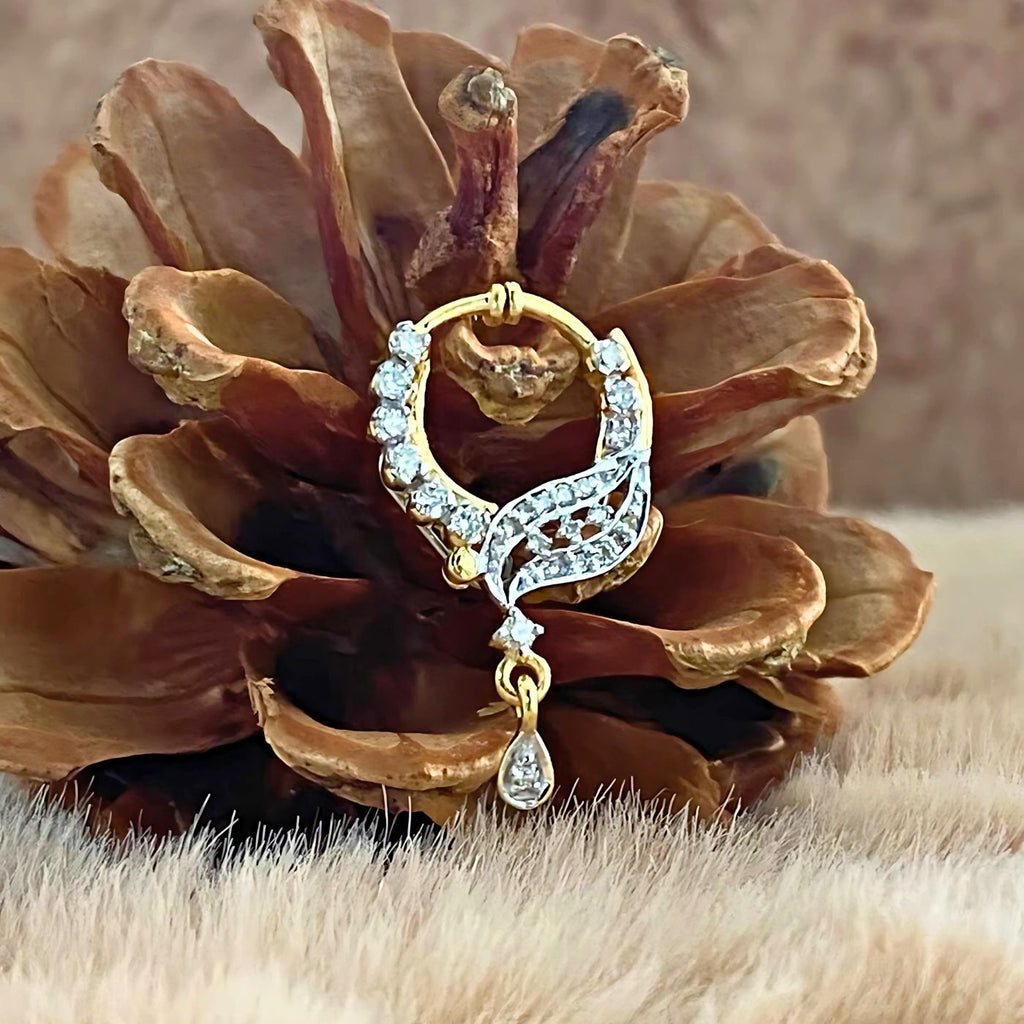 Traditional Diamond Spring Nath