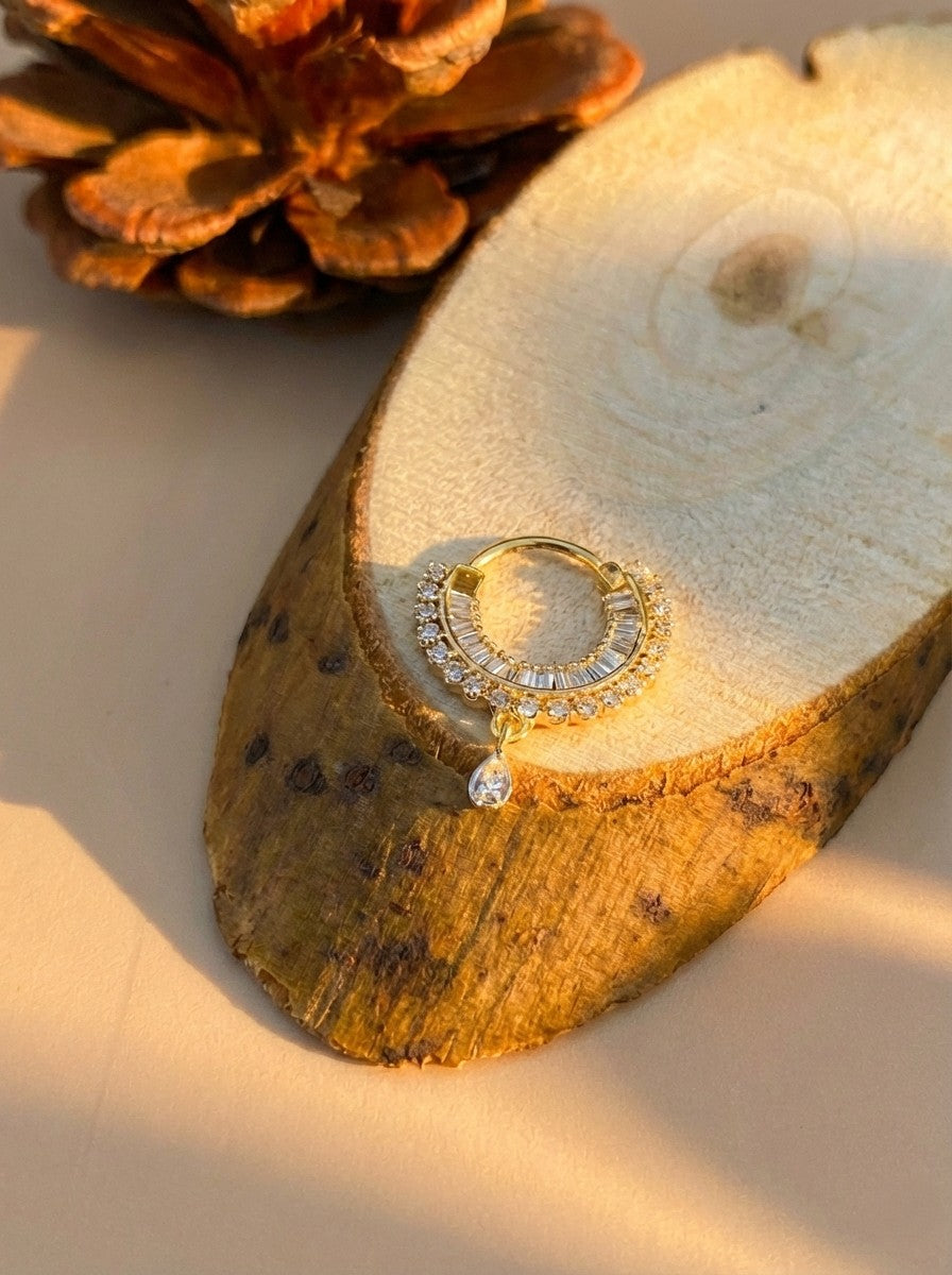 Traditional Diamond Nath