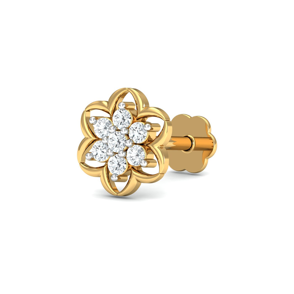 Dainty Flower Nose Stud