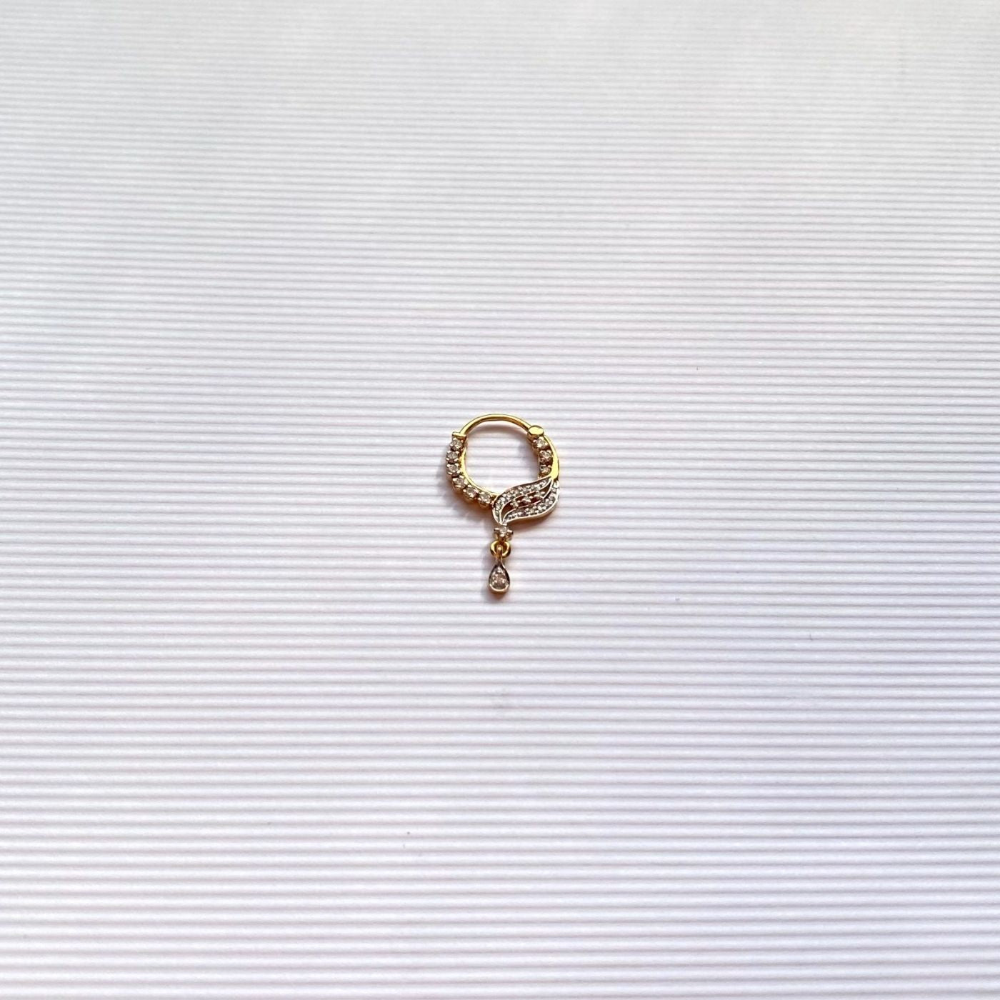 Lubsa Traditional Diamond Nath
