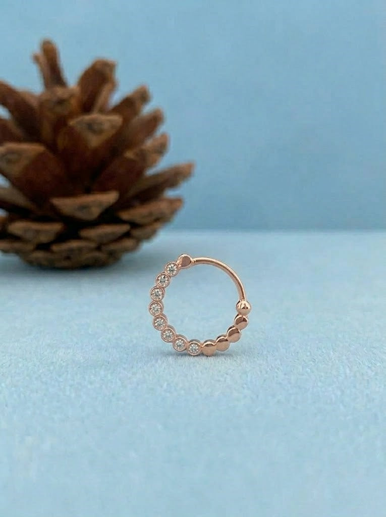 Chuks Bezel Nose Ring
