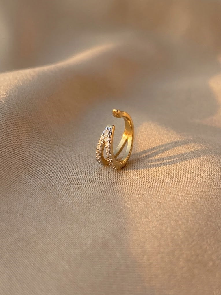 Alizeh Diamond Nose Ring (Non-Pierced)