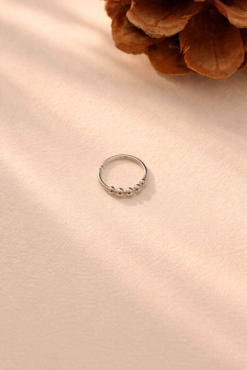 Five Pt Beaded Nose Ring