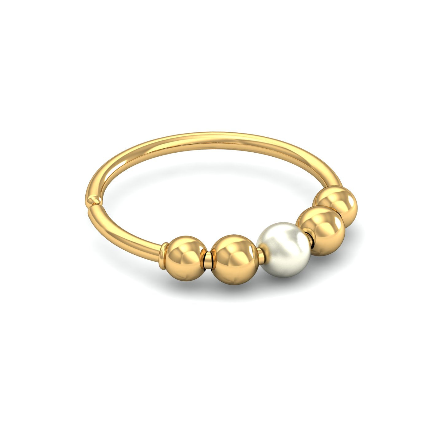 Five Pt Beaded Nose Ring