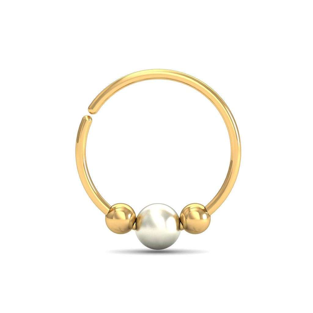 Fine Pearl Nose Ring