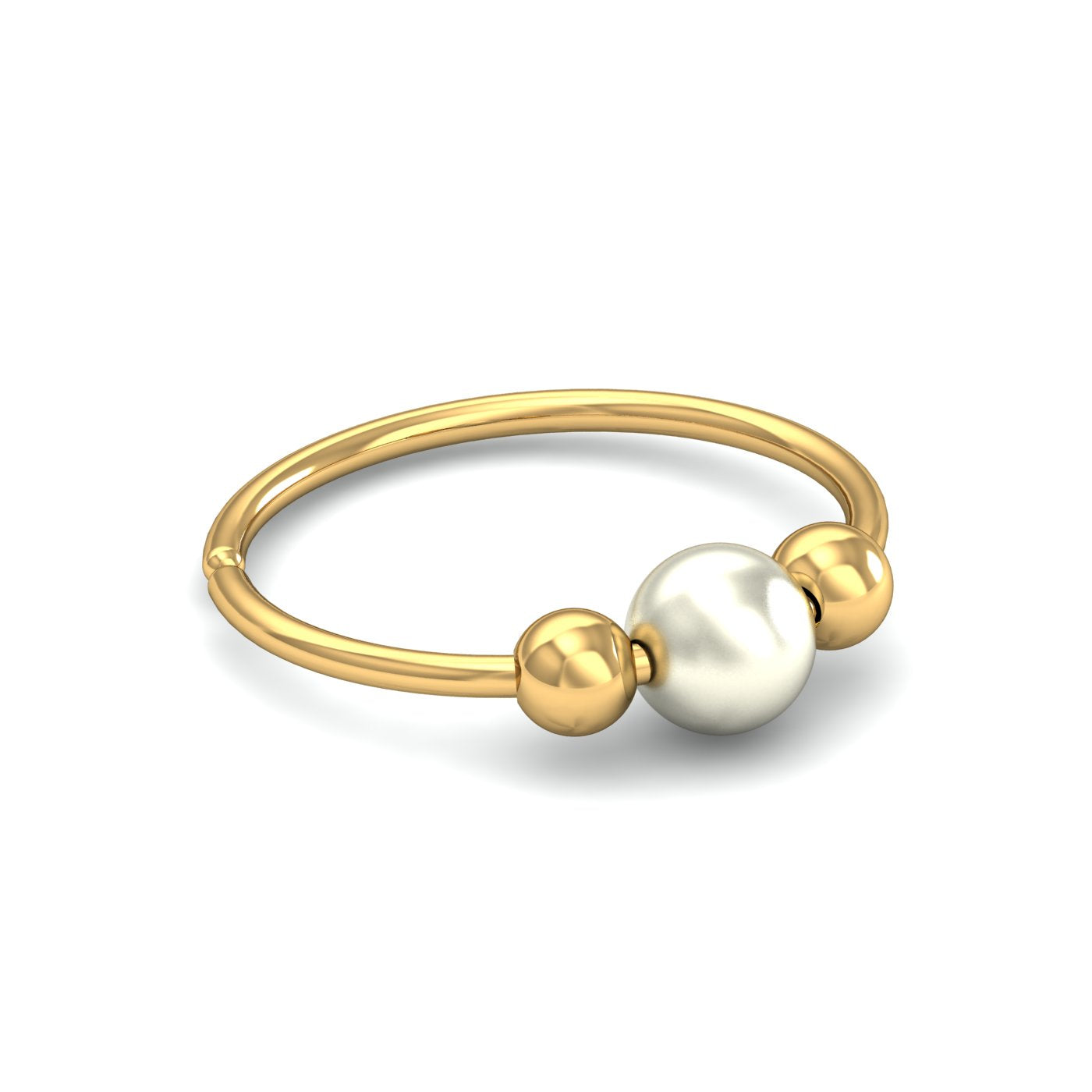 Fine Pearl Nose Ring