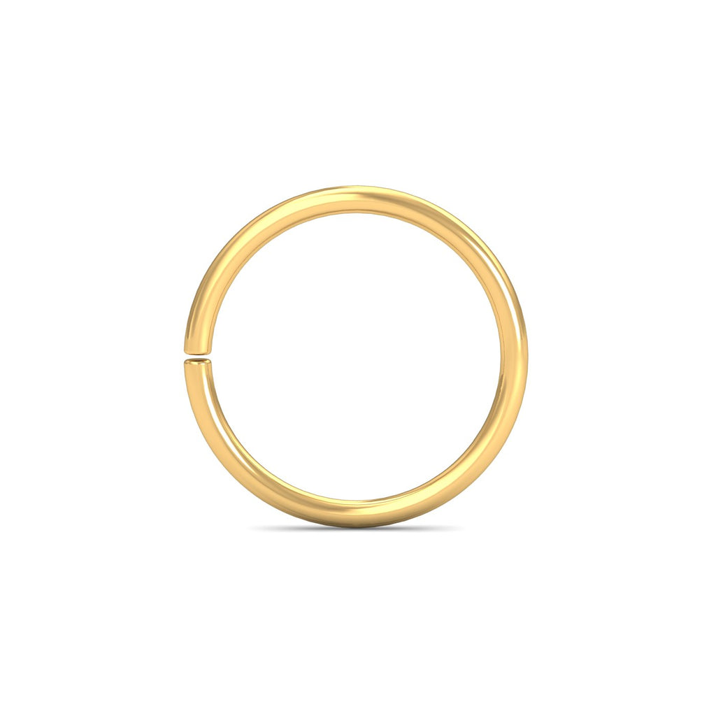 Basic Unbeaded Nose Hoop