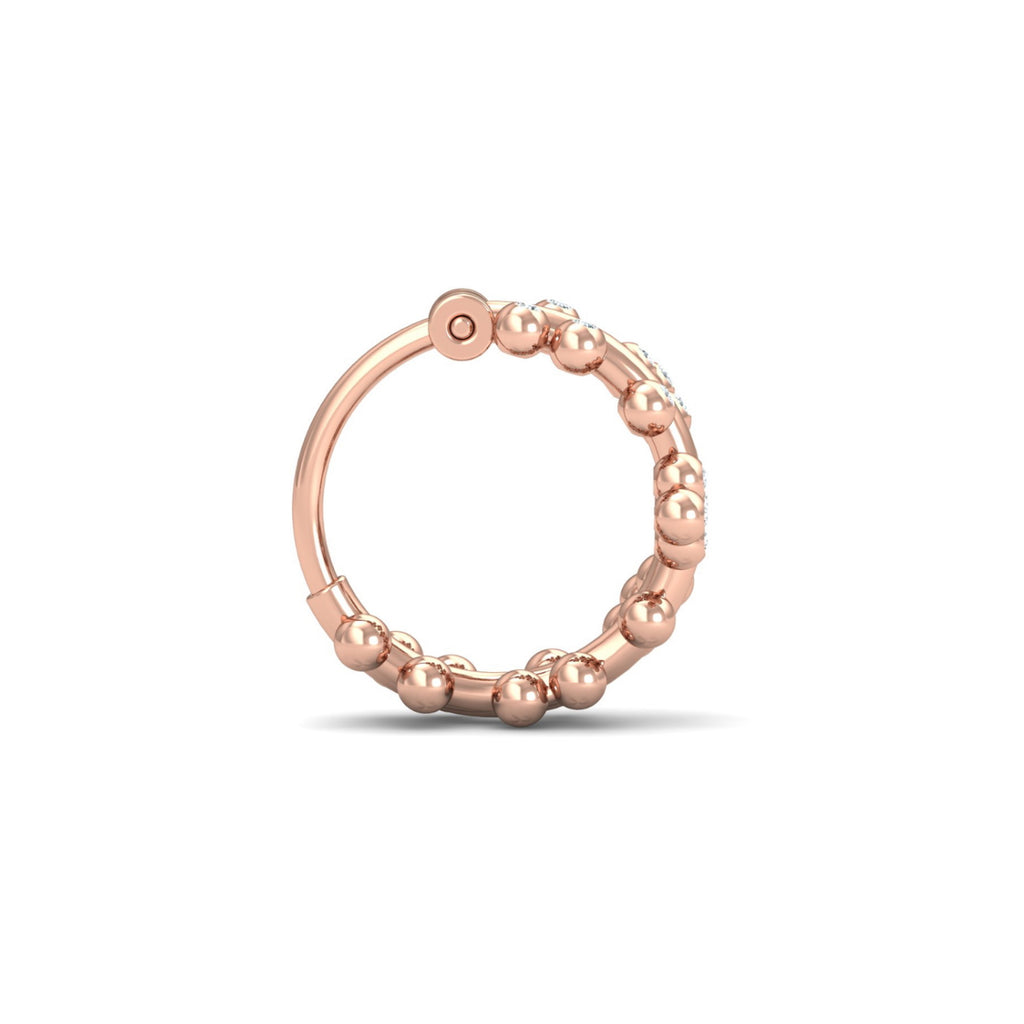 Bubbles Diamond Nose Ring