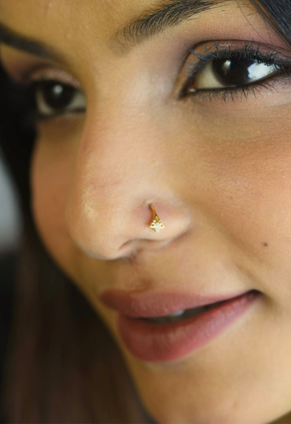 Ahnika Diamond Nose Hook