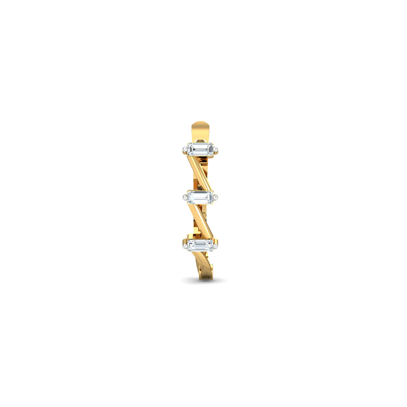 Zig-Zag Nose Ring