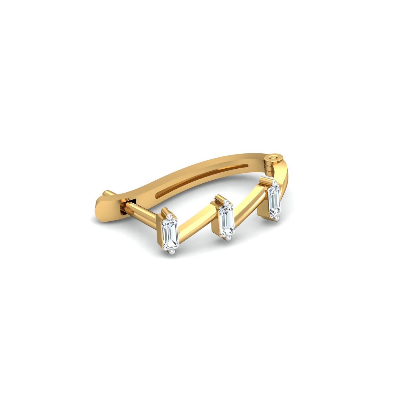 Zig-Zag Nose Ring