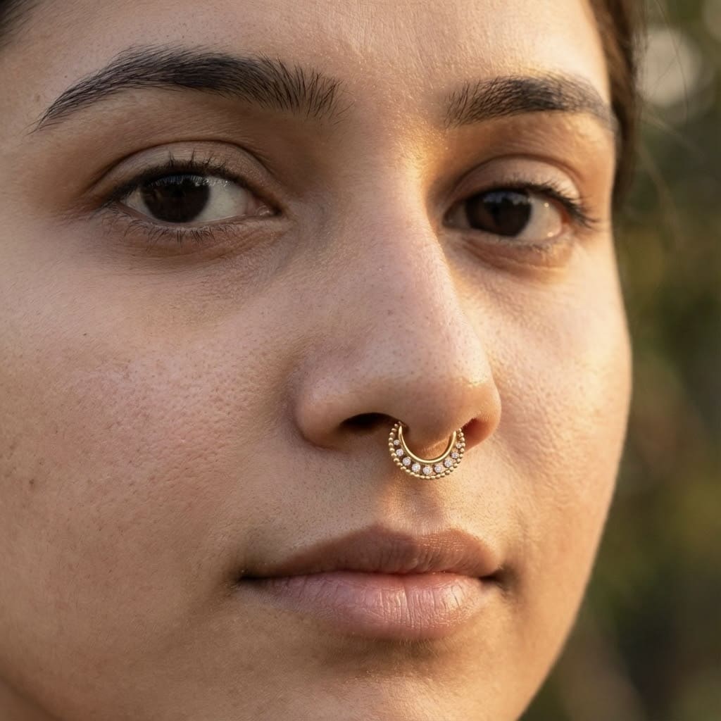 Vistra Diamond Septum Ring