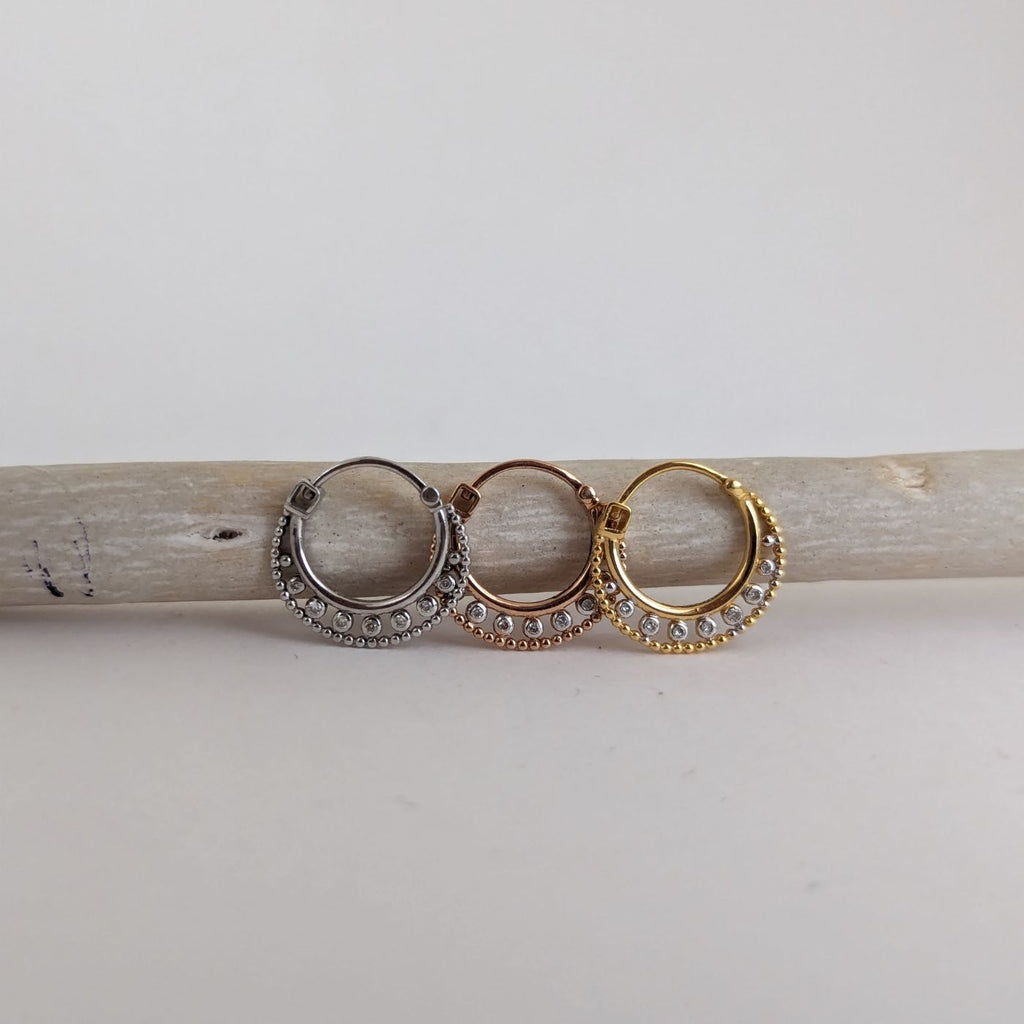 Vistra Diamond Septum Ring