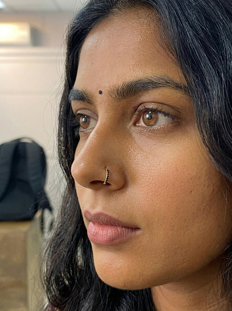 Amaya Black Nose Ring