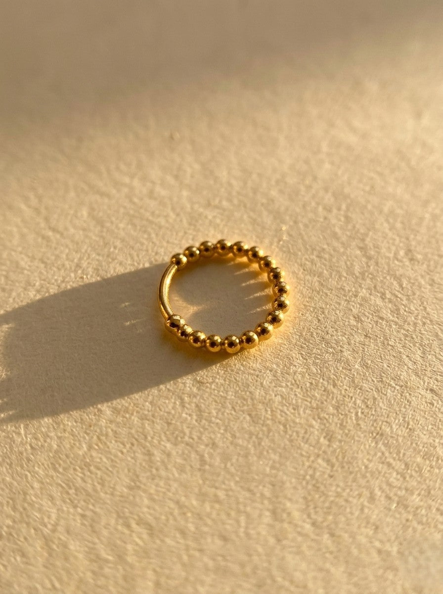 Classic Beaded Nose Ring
