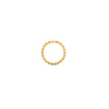 Twisted Thin Gold Nose Ring