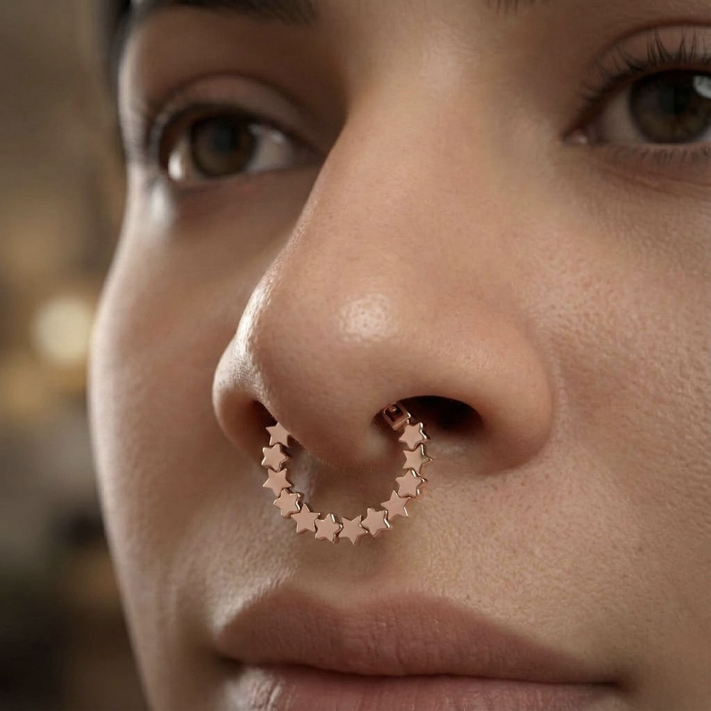 Starry Septum Ring